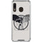DC Comics Batman Skeleton diagram Art Galaxy A30 Clear Case