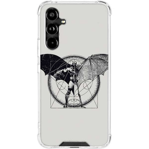 DC Comics Batman Skeleton diagram Art Galaxy A54 5G Clear Case