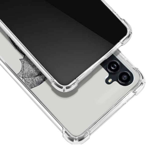 DC Comics Batman Skeleton diagram Art Galaxy A54 5G Clear Case
