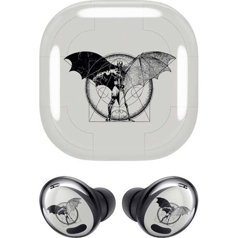 DC Comics Batman Skeleton diagram Art Galaxy Buds Pro Skin