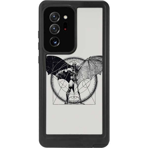 DC Comics Batman Skeleton diagram Art Galaxy Note20 Ultra 5G Waterproof Case