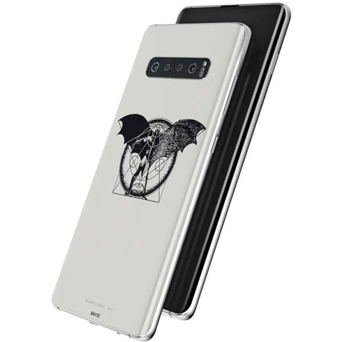 DC Comics Batman Skeleton diagram Art Galaxy S10 Plus Skin