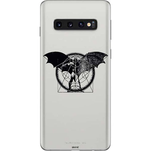 DC Comics Batman Skeleton diagram Art Galaxy S10 Skin