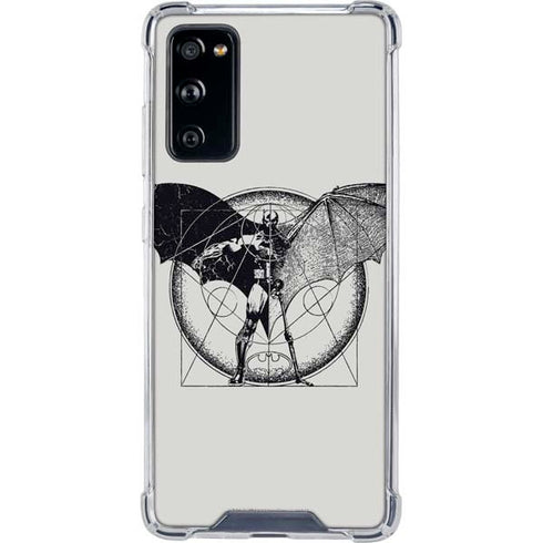 DC Comics Batman Skeleton diagram Art Galaxy S20 FE Clear Case