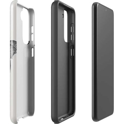 DC Comics Batman Skeleton diagram Art Galaxy S21 Plus 5G Pro Case