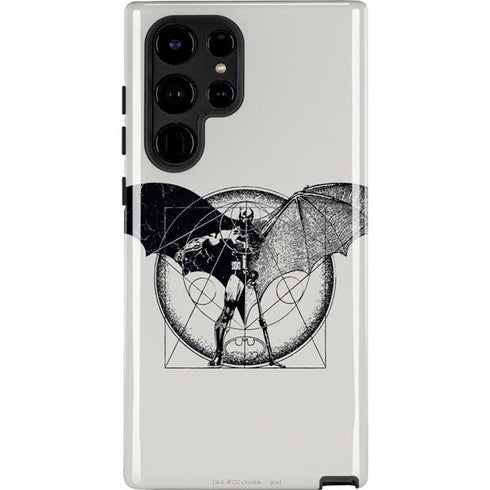 DC Comics Batman Skeleton diagram Art Galaxy S22 Ultra Pro Case