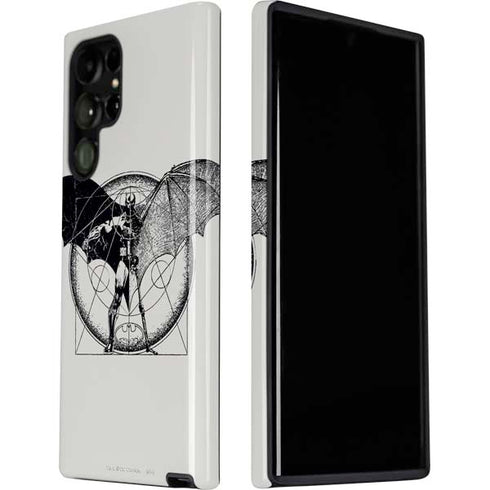 DC Comics Batman Skeleton diagram Art Galaxy S22 Ultra Pro Case