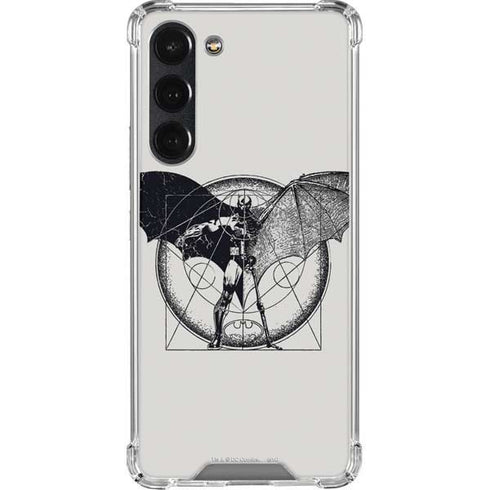 DC Comics Batman Skeleton diagram Art Galaxy S23 Plus Clear Case