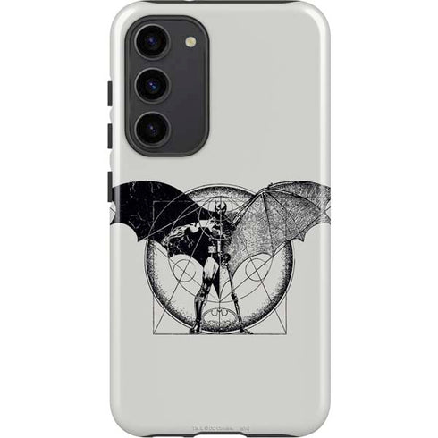 DC Comics Batman Skeleton diagram Art Galaxy S23 Plus Pro Case