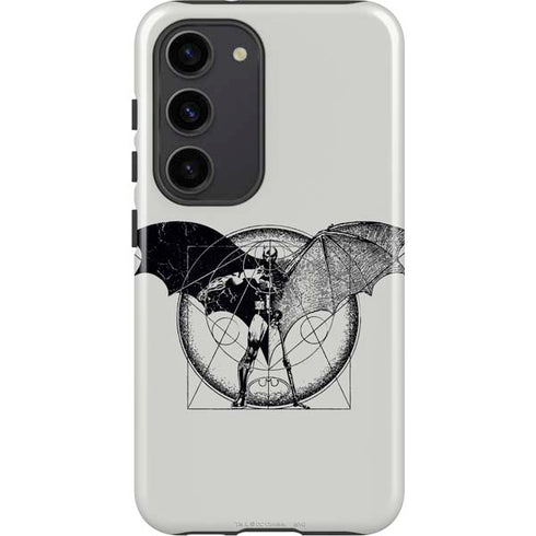 DC Comics Batman Skeleton diagram Art Galaxy S23 Pro Case