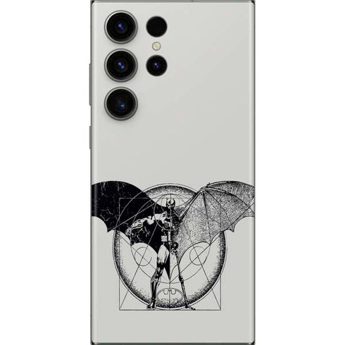 DC Comics Batman Skeleton diagram Art Galaxy S23 Ultra Skin