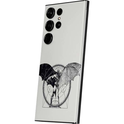 DC Comics Batman Skeleton diagram Art Galaxy S23 Ultra Skin