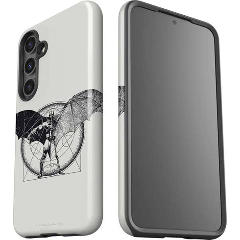 DC Comics Batman Skeleton diagram Art Galaxy S24 Impact Case