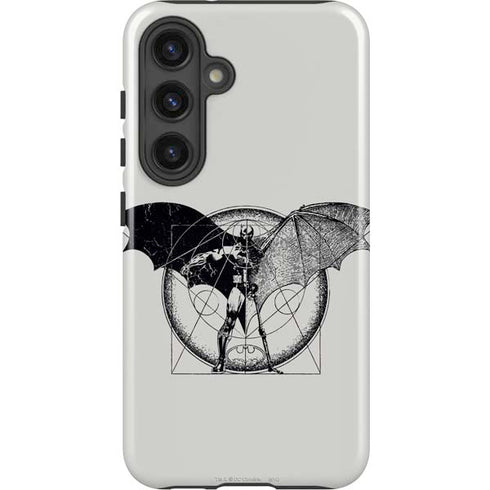 DC Comics Batman Skeleton diagram Art Galaxy S24 Plus Impact Case