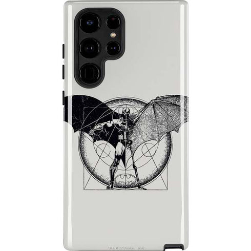 DC Comics Batman Skeleton diagram Art Galaxy S24 Ultra Impact Case