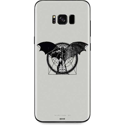 DC Comics Batman Skeleton diagram Art Galaxy S8 Plus Skin