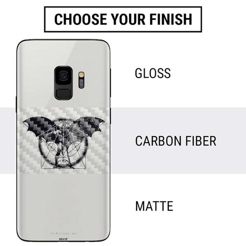 DC Comics Batman Skeleton diagram Art Galaxy S9 Skin