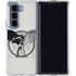 DC Comics Batman Skeleton diagram Art Galaxy Z Fold5 5G Clear Case