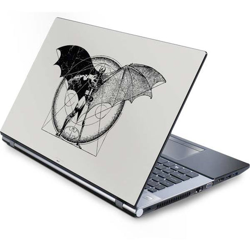 DC Comics Batman Skeleton diagram Art Generic Laptop Skin