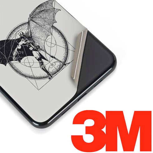 DC Comics Batman Skeleton diagram Art Google Pixel 3a XL Skin
