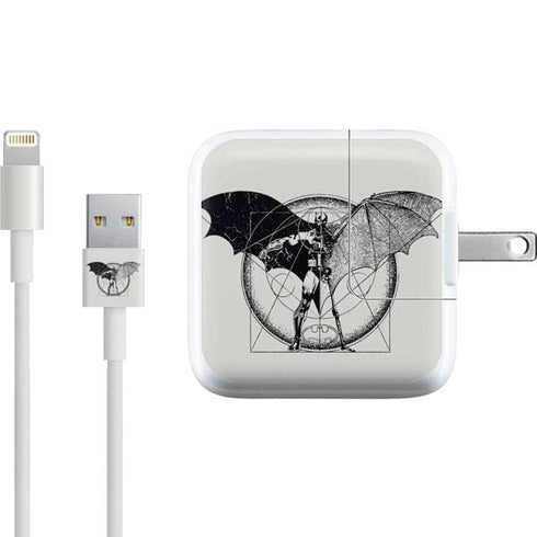 DC Comics Batman Skeleton diagram Art iPad Charger (10W USB) Skin