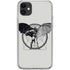DC Comics Batman Skeleton diagram Art iPhone 11 Clear Case