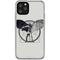 DC Comics Batman Skeleton diagram Art iPhone 11 Pro Clear Case