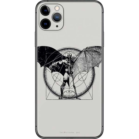 DC Comics Batman Skeleton diagram Art iPhone 11 Pro Max Skin