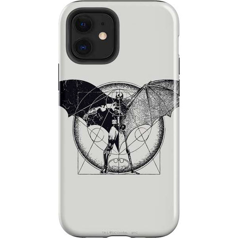 DC Comics Batman Skeleton diagram Art iPhone 12 Impact Case