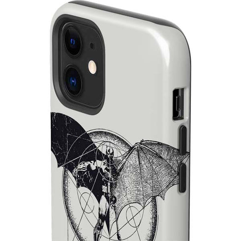 DC Comics Batman Skeleton diagram Art iPhone 12 Impact Case
