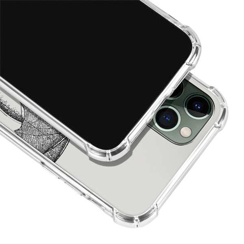 DC Comics Batman Skeleton diagram Art iPhone 12 Pro Clear Case