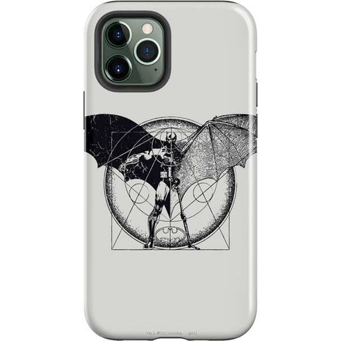 DC Comics Batman Skeleton diagram Art iPhone 12 Pro Max Impact Case