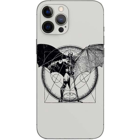 DC Comics Batman Skeleton diagram Art iPhone 12 Pro Max Skin