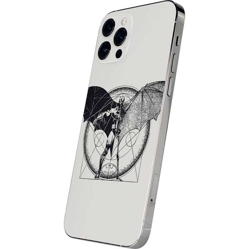 DC Comics Batman Skeleton diagram Art iPhone 12 Pro Max Skin