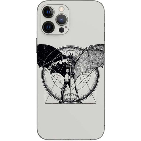 DC Comics Batman Skeleton diagram Art iPhone 12 Pro Skin