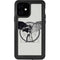 DC Comics Batman Skeleton diagram Art iPhone 12 Waterproof Case