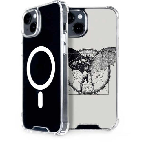 DC Comics Batman Skeleton diagram Art iPhone 13 MagSafe Case