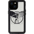 DC Comics Batman Skeleton diagram Art iPhone 13 Mini Waterproof Case