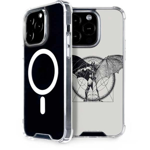 DC Comics Batman Skeleton diagram Art iPhone 13 Pro MagSafe Case