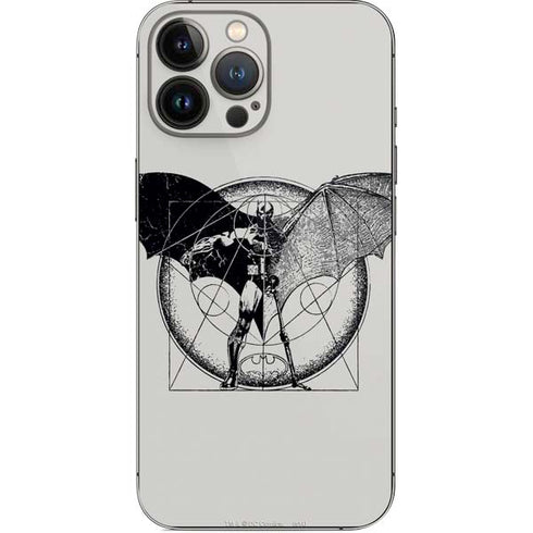 DC Comics Batman Skeleton diagram Art iPhone 13 Pro Max Skin