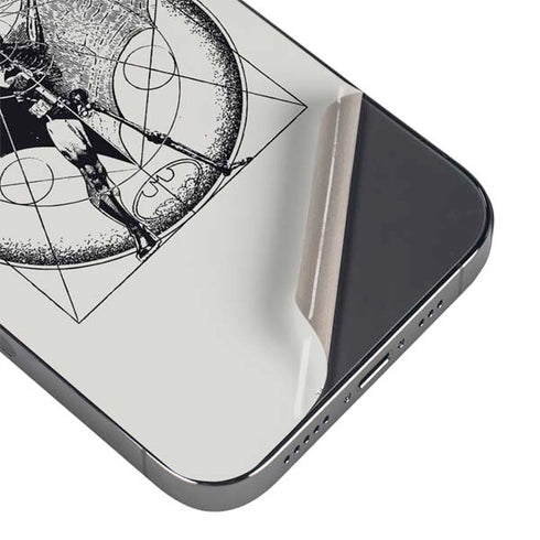 DC Comics Batman Skeleton diagram Art iPhone 13 Pro Max Skin