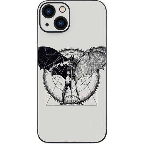 DC Comics Batman Skeleton diagram Art iPhone 13 Skin