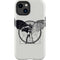 DC Comics Batman Skeleton diagram Art iPhone 14 Plus Impact Case