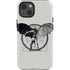 DC Comics Batman Skeleton diagram Art iPhone 14 Impact Case