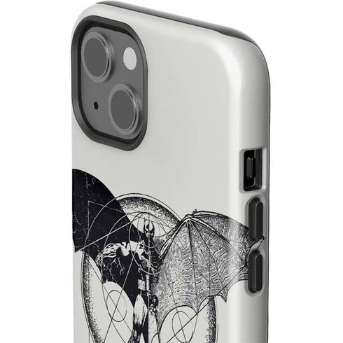 DC Comics Batman Skeleton diagram Art iPhone 15 Impact Case