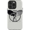 DC Comics Batman Skeleton diagram Art iPhone 14 Pro Impact Case