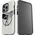 DC Comics Batman Skeleton diagram Art iPhone 14 Pro Impact Case