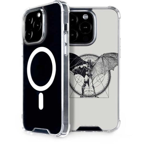 DC Comics Batman Skeleton diagram Art iPhone 15 Pro MagSafe Case