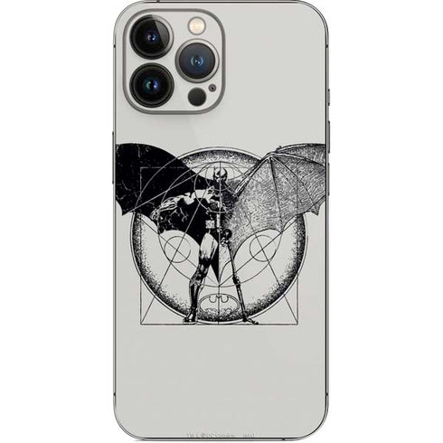 DC Comics Batman Skeleton diagram Art iPhone 14 Pro Max Skin