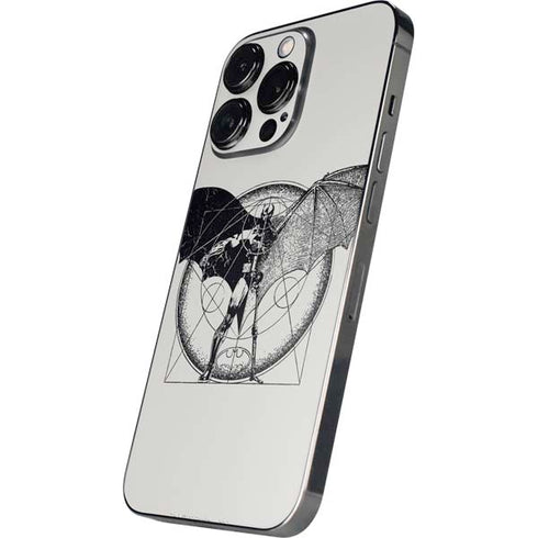 DC Comics Batman Skeleton diagram Art iPhone 14 Pro Max Skin